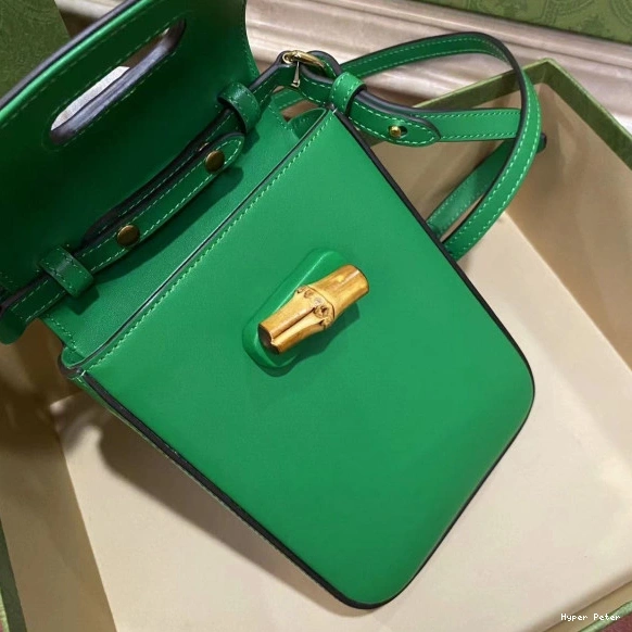 Hyperpeter Gucci handbag mini Bamboo 0729